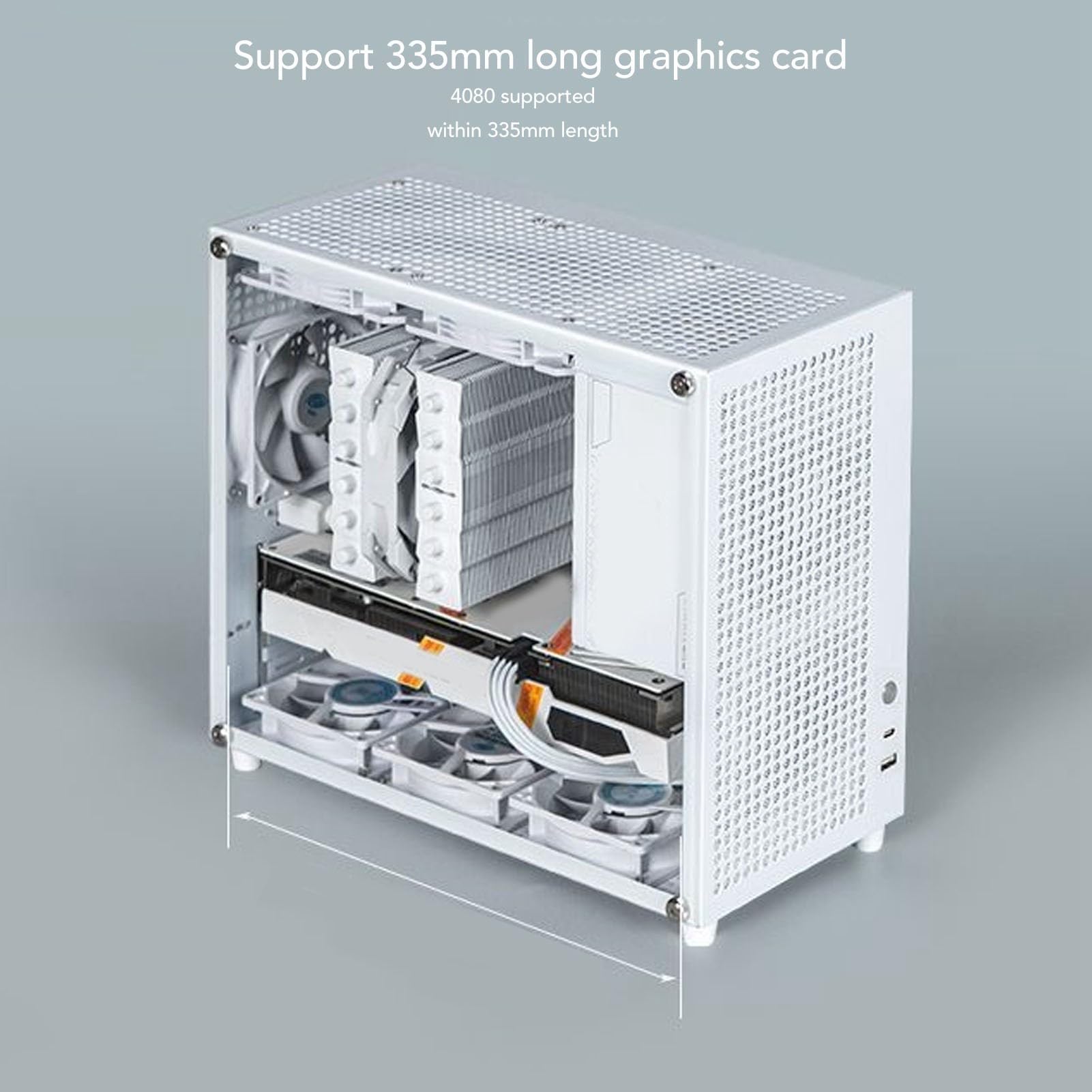 Amazon.co.jp: MATX PC用ケース Mini ITX デスクトップケース ATX電源